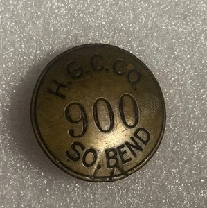 H.G.C. Co. So. Bend 900 Pin Anstecker South Bend Indiana - Bild 1 von 2