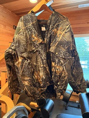 Chaqueta de Caza Ligera Acolchada Camuflada Burly Roble Mossy De Colección WFS Talla 2X  Foto 1 de 4