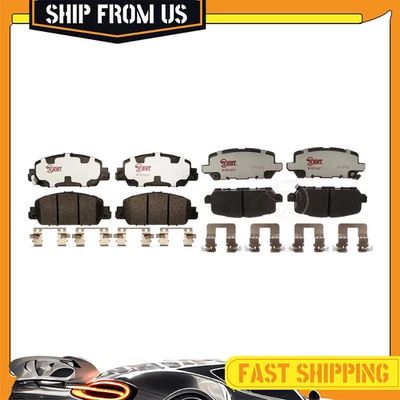 Front & Rear Element3 Hybrid Brake Pads For Honda HR-V 2016-2018 Foto 1 de 4