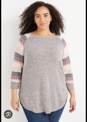 Camisa polar a rayas 4x y 3x ambos se ajustan muy bien  Foto 1 de 4