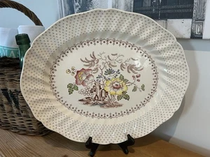 Large Vintage Royal Doulton Grantham (1934-1964) D5477 Platter 40cm x 33cm - Picture 1 of 2