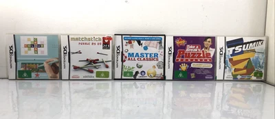 Brain Training Nintendo DS Games x 5 - VGC - Manuals Included - Rated G - PAL - Image 1 of 4