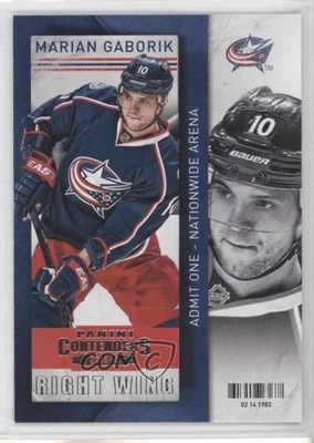 2013-14 Panini Playoff Contenders Marian Gaborik #83 - Image 1 of 2