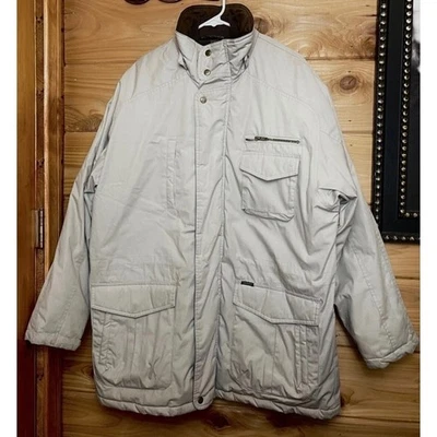 Chaqueta Parka Bert Pulitzer Edición Coleccionista Para Hombre XXL Tostada Forrada a Cuadros Invierno Foto 1 de 4