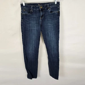 Kut From the Kloth Jeans Women's 8 Blue Dark Wash Catherine Boyfriend KP142MA1 - Picture 1 of 21