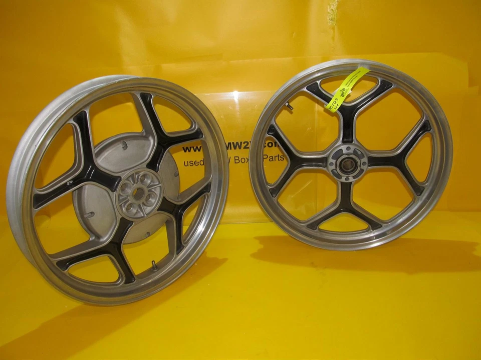 BMW R100 R80 R65 Monolever K75 K100 rueda delantera + rueda trasera llanta juego de ruedas Foto 1 de 1
