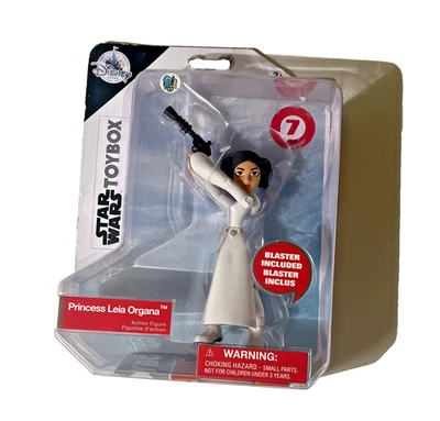 迪士尼莱娅公主 包已经打开。 按原样出售。 游戏雕像 — 第 1/3 张图片