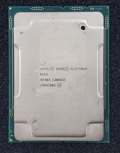 Intel Xeon Platinum 8153 2GHz 16-Core 22MB Cache 125W LGA3647 CPU SR3BA - Picture 1 of 2