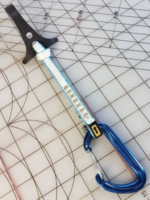 BLACK DIAMOND GRAPPLING HOOK w/ DYNEEMA SLING DMM BINER BIG WALL ROCK CLIMBING - Image 1 of 4