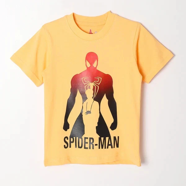 Marvel Spider-Man Boys Graphic T-Shirt Cotton Short Sleeve Purple NWT - Image 1 of 1