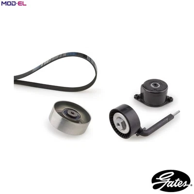 VRIBBED BELT SET K216PK2083 FOR BMW 5/E60/E61 M57D25 2.5L M57D30 3.0L 6cyl 5 E60 - Image 1 of 4