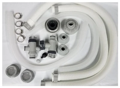 Intex pool accessory kit with pump hoses plunger valves jet nozzle and Small str - Image 1 of 4