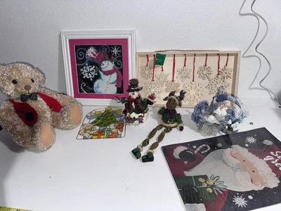 Lote Vacaciones Navidad - Adornos, Pegatinas, Mitones y Decoraciones (Nuevo y Usado) Foto 1 de 4