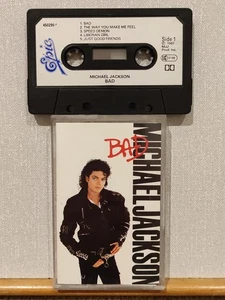 Michael Jackson. Bad Cassette Album 450290 4 In Original CBS Case *TESTED* - Picture 1 of 7