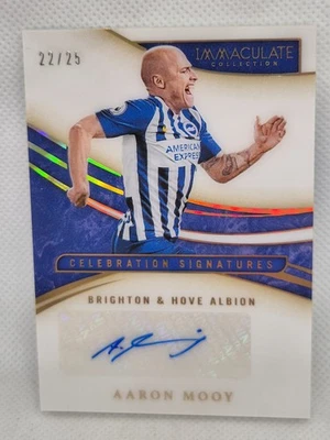 #/25 Aaron Mooy Australia '20 Panini Immaculate Celebration Signatures Autograph - Image 1 of 2