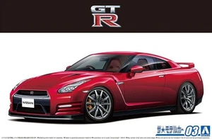 Kit modelo Aoshima 03 Nissan 2014 R35 GT-R Pure Edition 1/24 - EE. UU. - Imagen 1 de 3