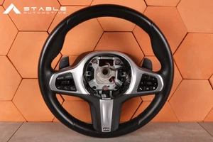 BMW X5 G05 X6 G06 X7 G07 LCI VOLANTE M-SPORT CALEFACTABLE LEVAS DE CAMBIO ASISTENTE - Imagen 1 de 12