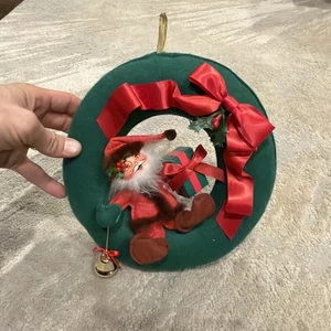 Babbo Natale Annalee 5" Vecchio Mondo con Corona 9" - 455094 1994 Usato in ottime condizioni - Foto 1 di 8