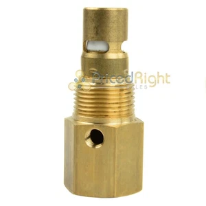 1" Female NPT X 1" Male NPT Air Compressor In Tank Check Valve Brass USA Made - Picture 1 of 6