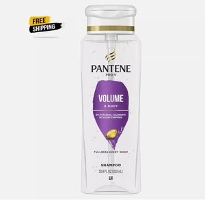 NEW Pantene Pro-V Volume and Body Shampoo, All Hair Types, 10.4 fl oz... - Picture 1 of 6