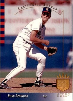 1993 Upper Deck SP Russ Springer . California Angels #27 - Image 1 of 2