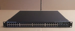 Commutateur Dell PowerConnect 6248P 44x 1 GbE PoE RJ45 + 4x combo 1 GbE RJ45/SFP L3 1U - Photo 1/4