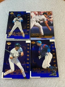 2000 Upper Deck #526 Jeter, #528 Sosa, #529, #529 Ramirez, #532 Rivera lotto di 4 ~ L-76 - Foto 1 di 6