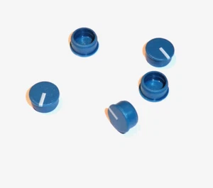 Klark Teknik DN300 - Knob cap 10mm blue with pointer - NOS Spare Part - Picture 1 of 1