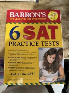 Barron's 6 SAT Practice Tests by Sharon Weiner Green M.A., Philip Geer and... - Picture 1 of 2