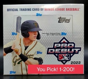 2022 Topps Pro Debut Base Cards #PD-1 to PD-200 You Pick/Choose