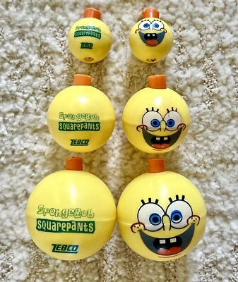 Mattel Zebco Bob Esponja 2005 Pantalones Cuadrados Bobinas Esponja - Usado Una Vez Foto 1 de 4