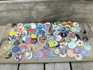 Pogs Milk Caps Signature Rookies S5 Eddie Jones Metal Jammer Simpsons Power Rang - Picture 1 of 8