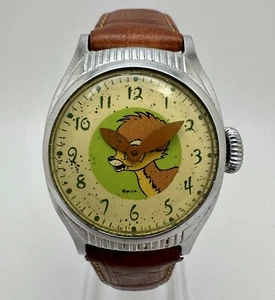 DISNEY BAMBI WATCH 1947 Ingersoll/US Time Overhauled & Running - Picture 1 of 7