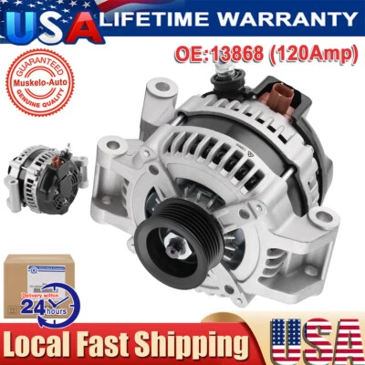 NEW Alternator for 2001-2006 Dodge Stratus Chrysler Sebring 2.4 2.7L 421000-0740 Foto 1 de 4