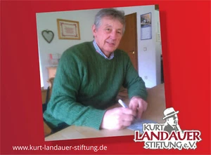 Autogrammkarte Edgar Schneider -  Kurt Landauer Stiftung  - Bild 1 von 3