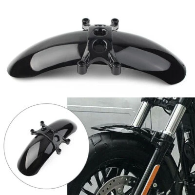 Guardabarros delantero corto para motocicleta Hugger Fit Harley Forty Eight 2010-2015 Foto 1 de 4