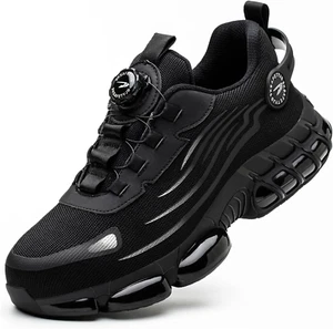 Scarpe Antinfortunistiche Uomo Donna Scarpe Da Lavoro Traspiranti Leggere Comode - Foto 1 di 6