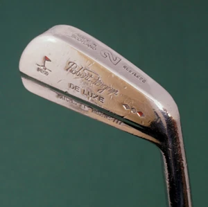 Vintage Robert Forgan De Luxe 2 Iron Stiff Steel Shaft Unbranded Grip - Picture 1 of 6
