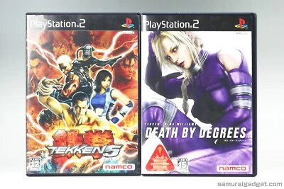Tekken 5 & Tekken's Nina Williams in: Death by Degrees PS2 [Japan] PlayStation 2 - Image 1 of 4
