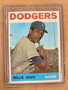 1964 Topps #68 Willie Davis EX MINT FROM VENDING CENTERED Kostenloser Versand  - Bild 1 von 2
