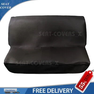 Fit Truck Pickup Full Size Bench Leather Seat Cover For Chevrolet Dodge Ford Foto 1 de 4