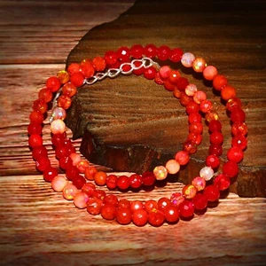 Natural Opal Beads Blue Opal Fire Opal Precious Opal Galaxy Opal Faceted 1258 - Picture 1 of 3