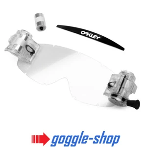 GENUINE OAKLEY O FRAME KIDS GOGGLE YOUTH XS ROLL-OFF SYSTEM KIT MOTOCROSS - Picture 1 of 3