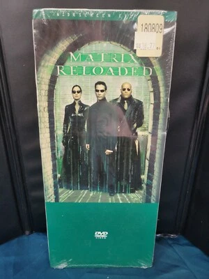 Matrix Reloaded (DVD, 2003) Widescreen Edition DVD Long Box NEW, Sealed - Image 1 of 4