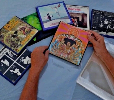 200 XRYSTAL XLEAR PROTECTION SLEEVES 4 YOUR Reel to Reel Tape Boxes ACID FREE - Image 1 of 4