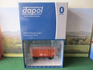 DAPOL 0 GAUGE BR VEA 12 TON GOODS VAN BROWN 'B783773'. CAT NO7F-049-201 - Picture 1 of 1