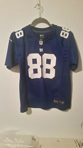 Nike Hakeem Nicks New York Giants Boys L Jersey Free Christmas Shipping - Picture 1 of 3