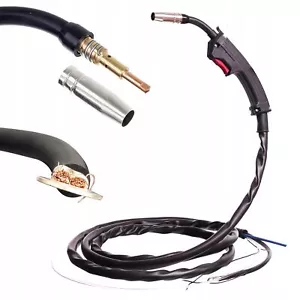 Brenner MB14 Schutzgas Schlauchpaket Euro MIG/MAG Welding Torch 2,5m - Bild 1 von 11