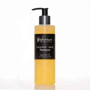 The Highland Soap Company Organic Lemongrass & Ginger Aloe Vera Shampoo 250ml - Picture 1 of 1