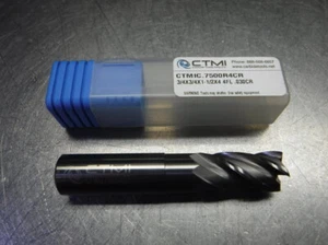 CTMI 3/4" 4 Flute Carbide Endmill 3/4x3/4x1-1/2x4 4FL .030CR (LOC2642A) - Picture 1 of 5